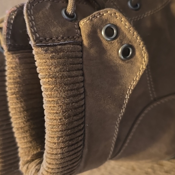 SONOMA BRAND WOMEN'S BROWN LACE UP ANKLE BOOTS SIZE 7 - Picture 6 of 11